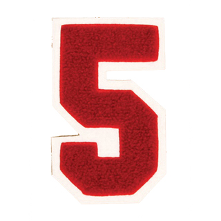 1-Digit Jersey Number